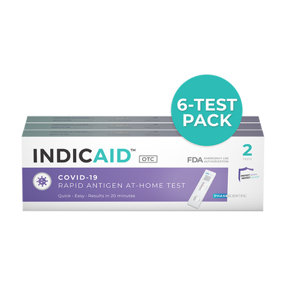 INDICAID® COVID-19 Rapid Antigen At-Home Self Test (OTC)