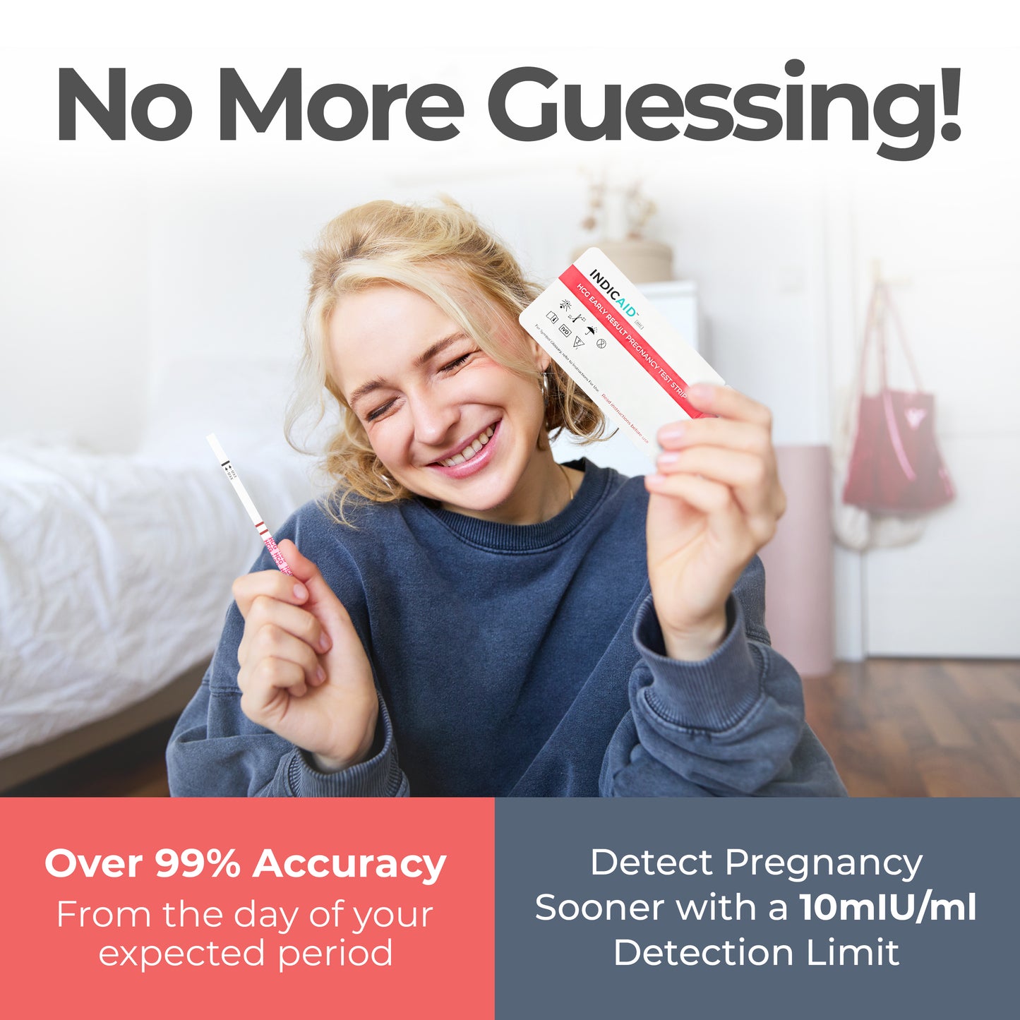 Early Detection Pregnancy Test Strips